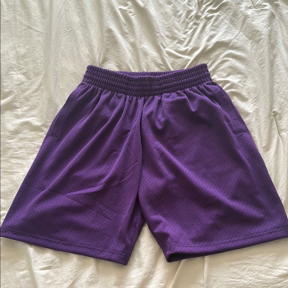 NWOT Mitchell & Ness Purple Sports Shorts